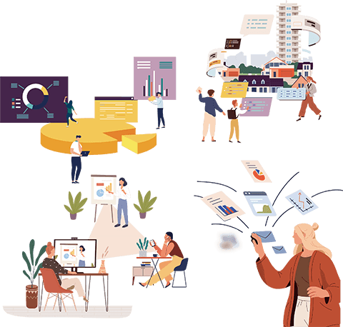 DX推進の具体策を4つの視点で描く「ロードマップ」