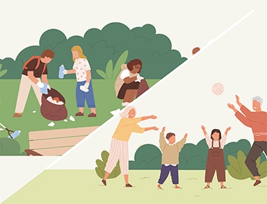 困っている人と余力のある人をつなぐアプリを介して子育て支援など地域ボランティアが気兼ねなくできる（利用できる）暮らしやすいまちに